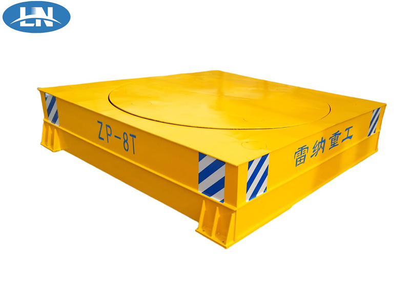 Industrial Turntable Rail Transfer Cart