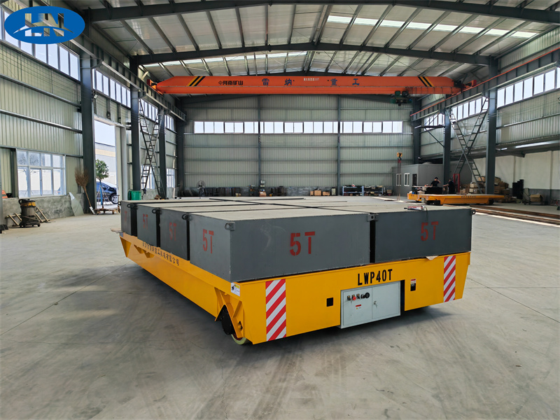 Customized Trackless Electrical Flat Car