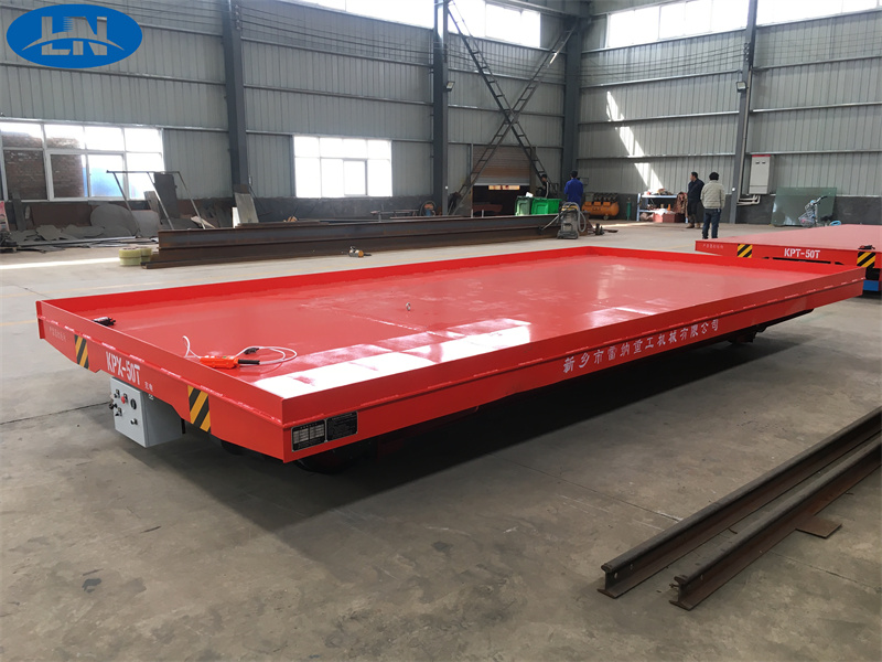 50T Electrical Rail Transfer Cart