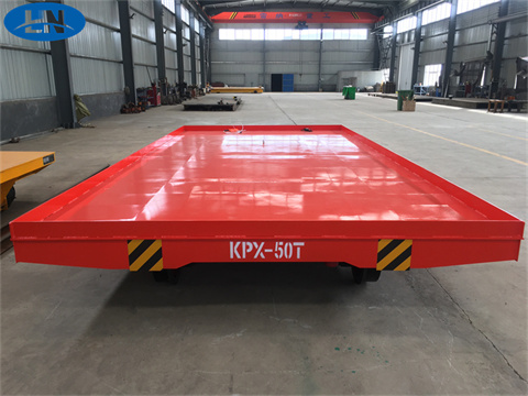 The correct way to use the electric rail transfer cart