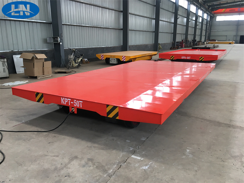 50T Electrical Rail Transfer Cart