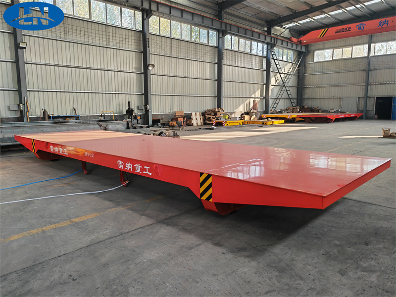 20 Tons Large Platform Rail Transfer Cart