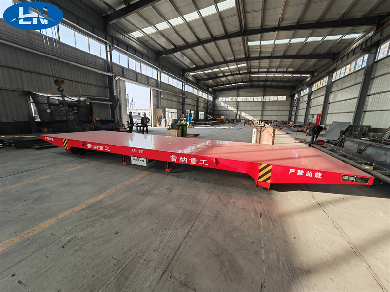 20 Tons Large Platform Rail Transfer Cart