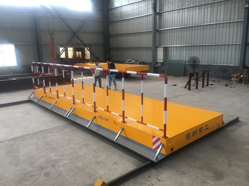 Material Handling Electric Rail Transfer Cart