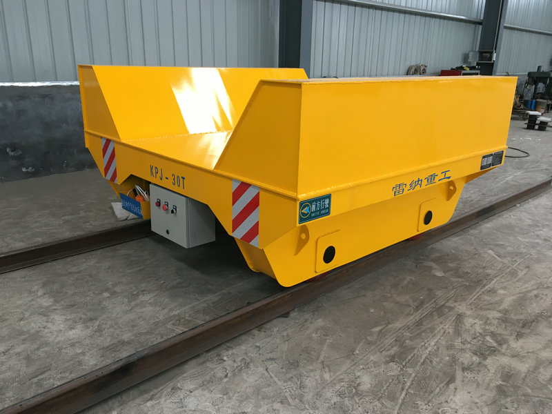 Electric Cable Reel Rail Transfer Trolley for Workshop