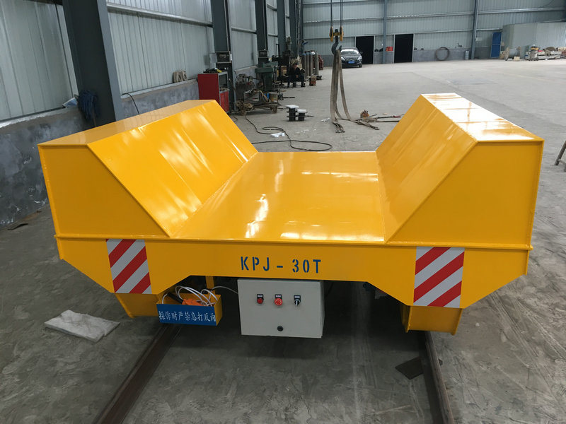 Electric Cable Reel Rail Transfer Trolley for Workshop