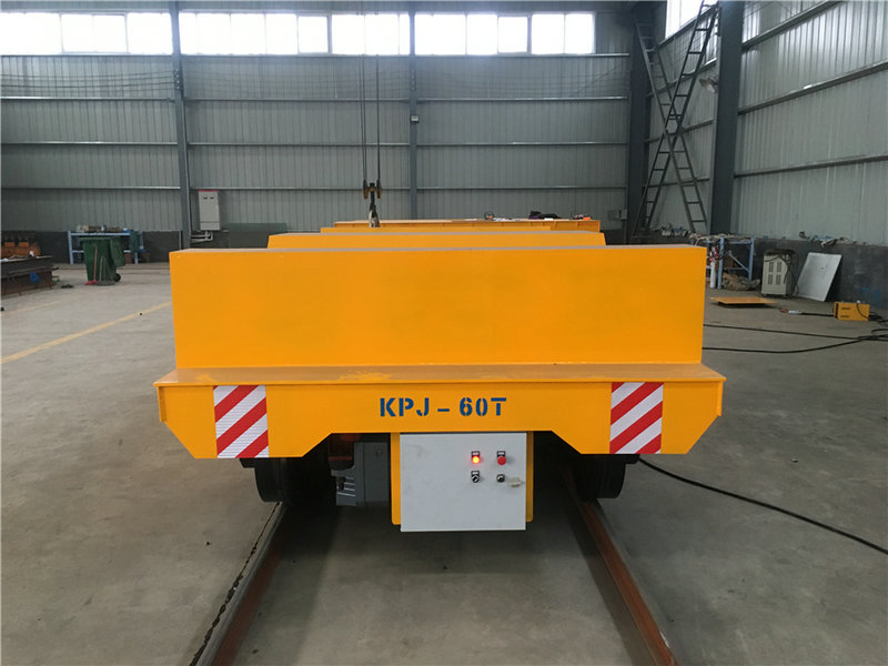 Electric Cable Powered Coil Transfer Rail Cart