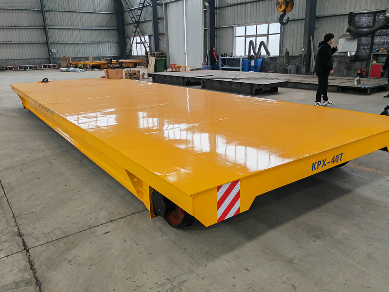 Robust Rail Guided Material Transfer Vehicle
