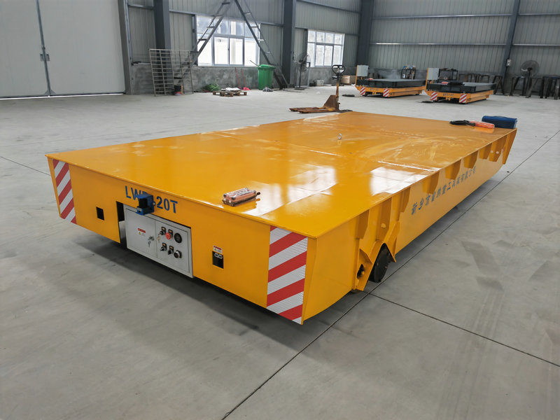 20 Ton Electric Trackless Transport Cart with Multi-Directional Movement