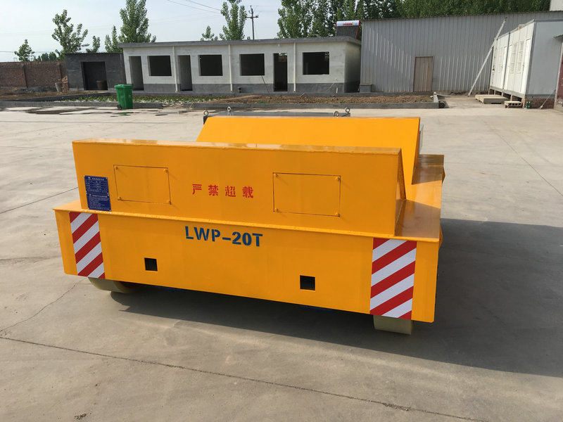 20 Ton Battery Operated Coil Transport Cart for Steel Industry