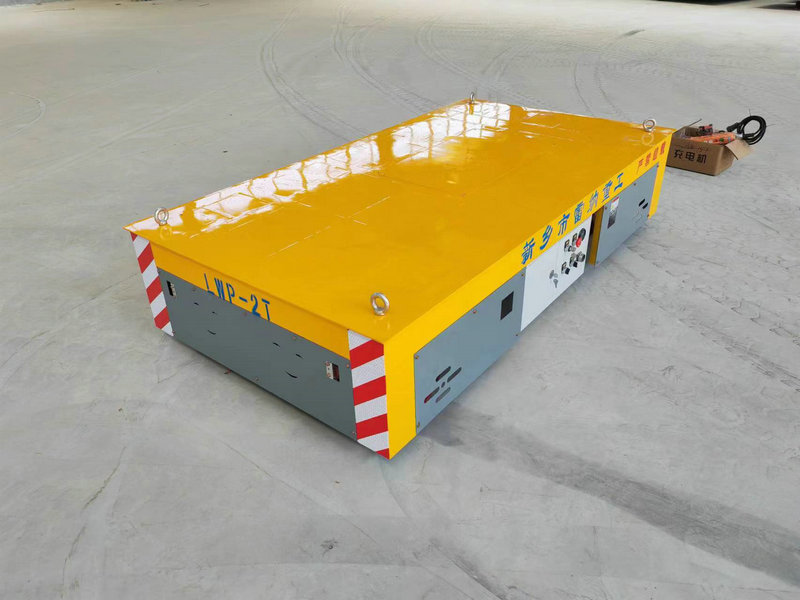 Electric Flexible Steering Trolley for Mold Transport