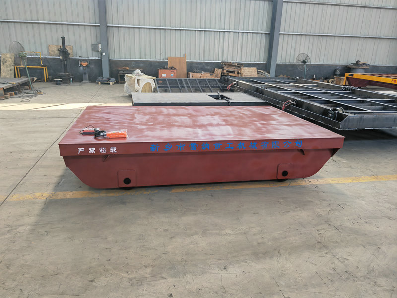 Customized Heavy Duty Motorized Rail Transfer Cart