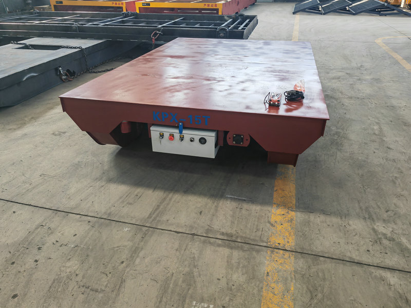 Customized Heavy Duty Motorized Rail Transfer Cart