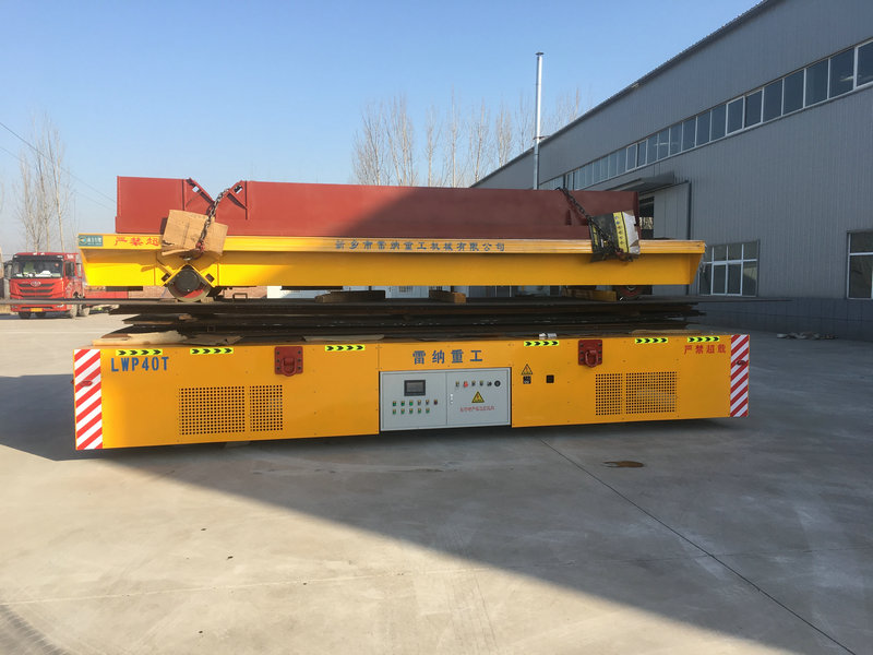 Factory Material Handling 360 Degree Sidesway Move Transfer Cart