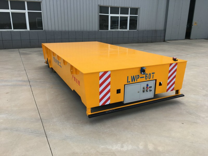 Heavy Duty 60T Motor Driven Electric Trackless Transport Cart