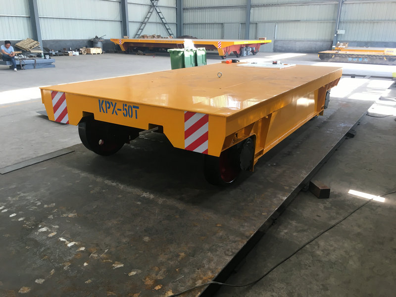 Heavy Load Electric Rail Handling Cart with Remote Controller