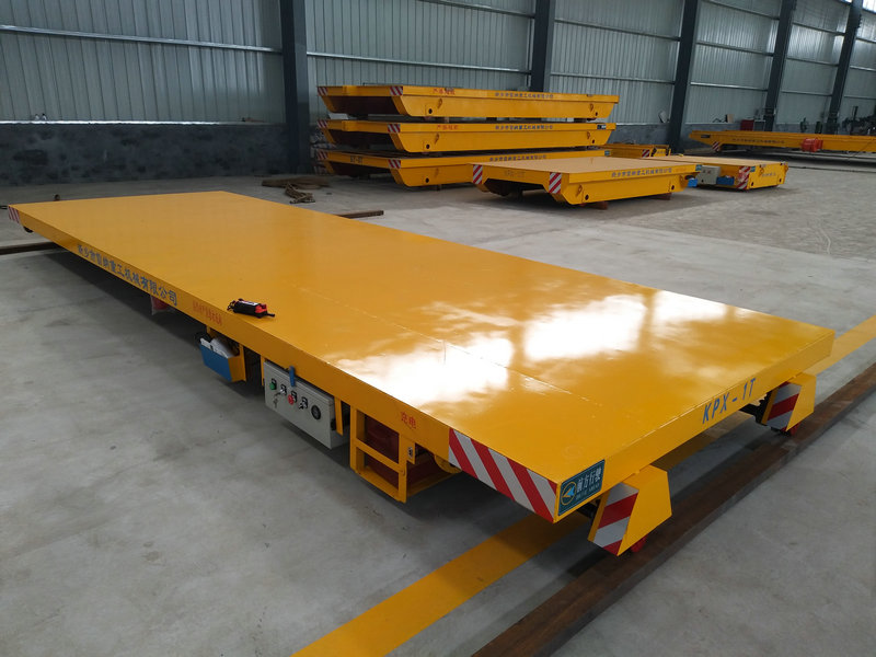 Can the rail transfer cart move both horizontally and vertically