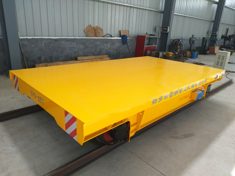Low Voltage Power Supply Rail Transfer Car for Heavy Materials