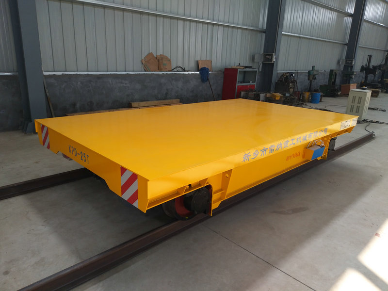 Low Voltage Power Supply Rail Transfer Car for Heavy Materials