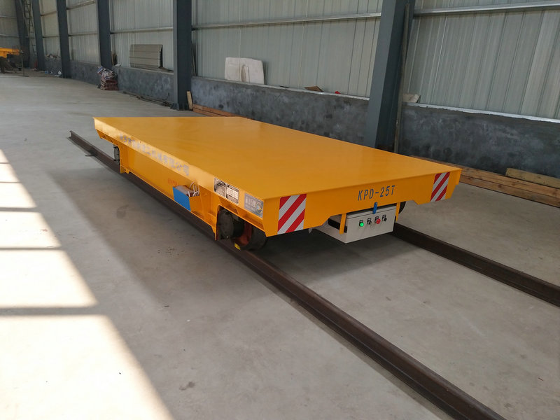 Low Voltage Power Supply Rail Transfer Car for Heavy Materials