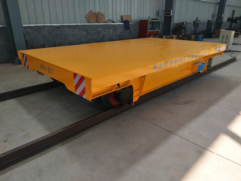 Low Voltage Power Supply Rail Transfer Car for Heavy Materials
