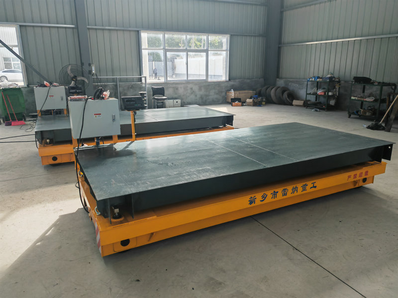 Heavy Load 4 Ton Rail Transfer Wagon with Cable Drum Drive