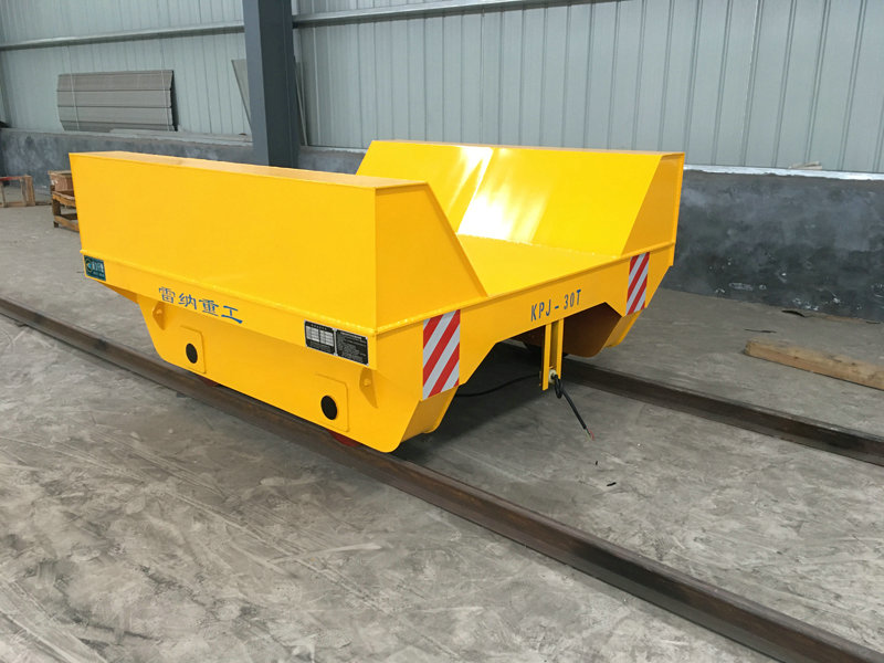 Electric Cable Reel Rail Transfer Trolley for Workshop