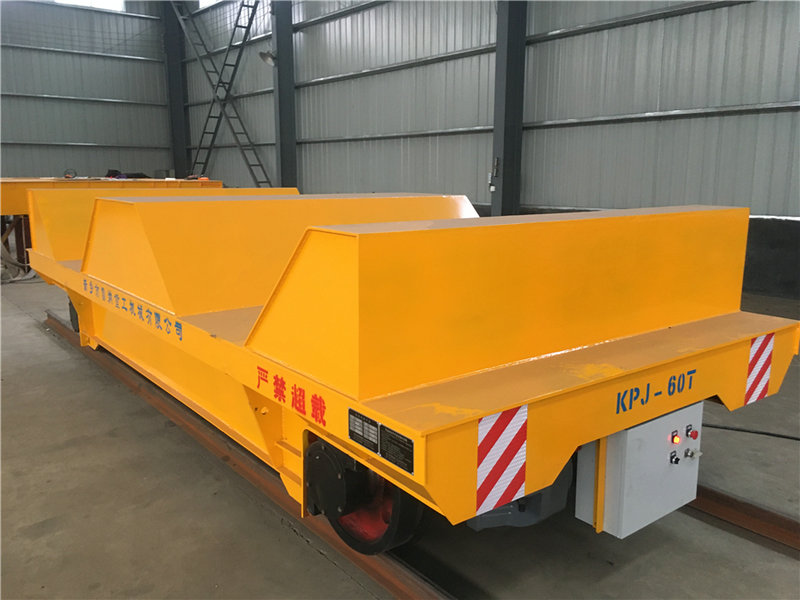 Electric Cable Powered Coil Transfer Rail Cart