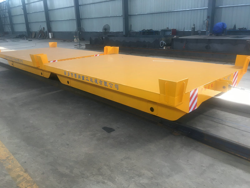 Rail Guided Cord Reel Drum Transport Platform