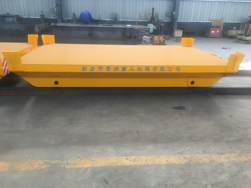 Rail Guided Cord Reel Drum Transport Platform