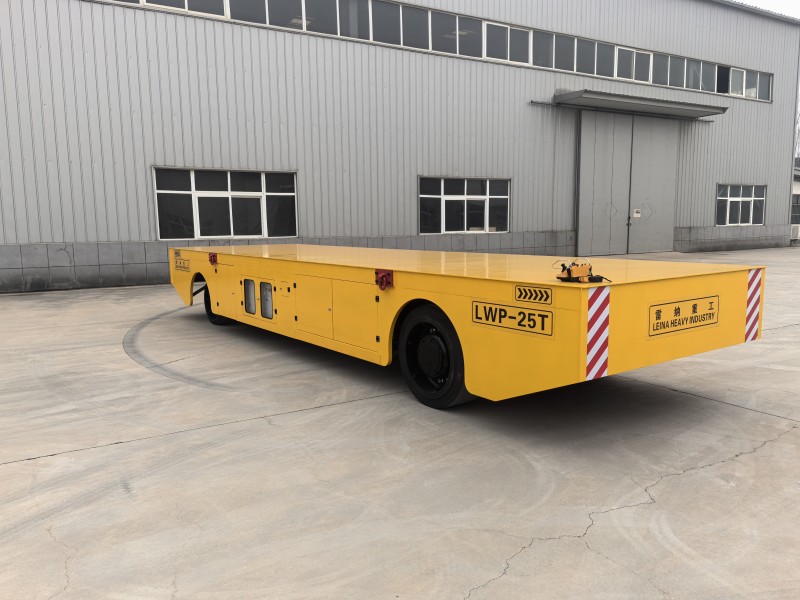25-ton Battery Powered Transfer Trolley for Transporting Square Steel