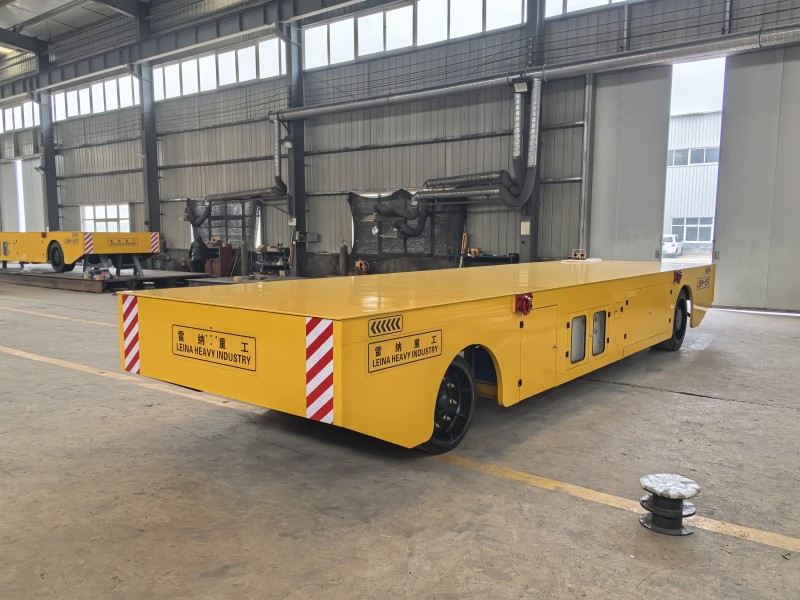 25-ton Battery Powered Transfer Trolley for Transporting Square Steel