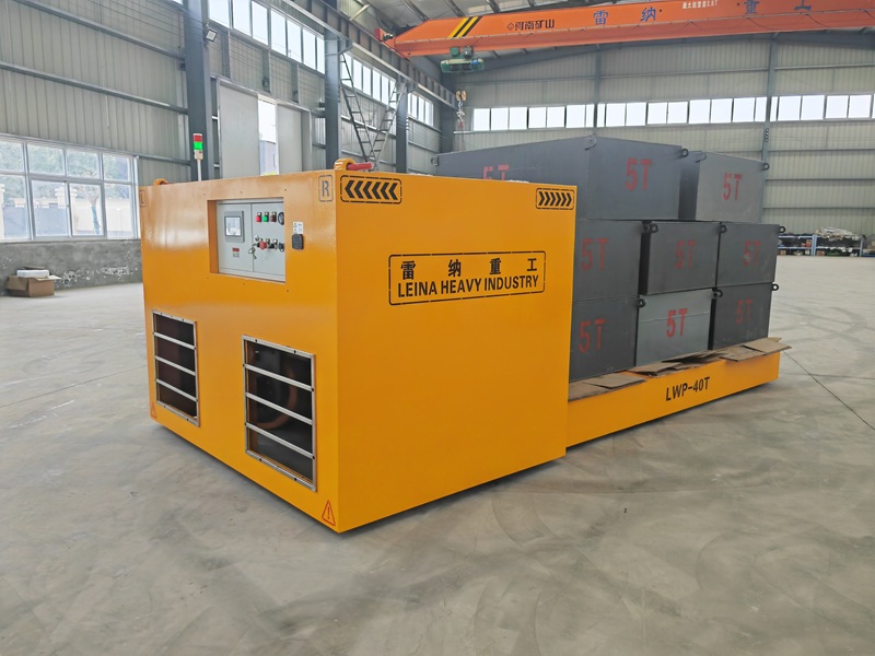 40 ton battery transfer trolley for transformer factory